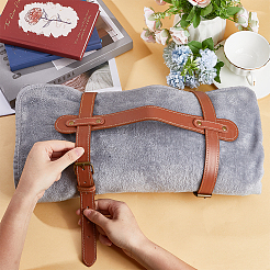 PU Leather Yoga Mat Strap&nbsp;FIND-WH0418-28