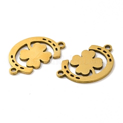 201 Stainless Steel Connector Charms&nbsp;STAS-Q245-19G