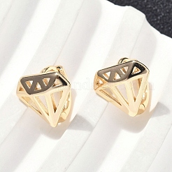 Brass Hoop Earrings&nbsp;EJEW-D320-10G