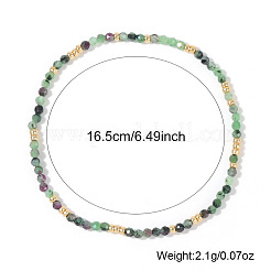 Natural Ruby in Zoisite Beaded Strertch Bracelets&nbsp;LD6685-4