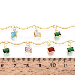 Brass Scalloped Bar Chains&nbsp;CHC-T018-04G