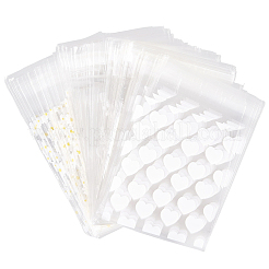 4 Bags 4 Styles Printed Transparent OPP Cellophane Storage Bags&nbsp;OPP-SP0001-07A