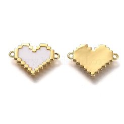 Brass Links Connectors&nbsp;KK-B026-10G-B