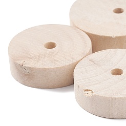 (Defective Closeout Sale: Crack) Unfinished Wooden Wheels&nbsp;DIY-XCP0001-94