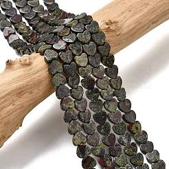 Natural Dragon Blood Jasper Beads Strands&nbsp;G-A272-A01-30