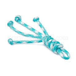 8Pcs Polyester & Spandex Parachute Cord Pendant Decorations&nbsp;HJEW-JM03792