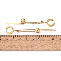304 Stainless Steel Hoop Earrings&nbsp;EJEW-F393-11G