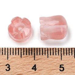Cherry Quartz Glass Beads&nbsp;G-G109-01K