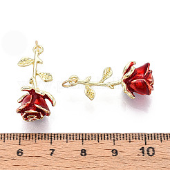 Brass Enamel Pendants&nbsp;KK-N268-86G