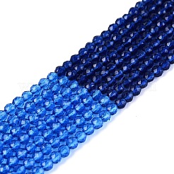 Transparent Glass Beads Strands&nbsp;GLAA-N074-01A-14