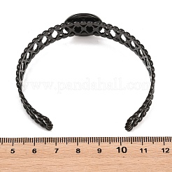 304 Stainless Steel Cuff Bangle Making&nbsp;STAS-F366-11B-EB