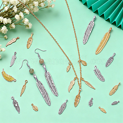 80Pcs 16 Styles Tibetan Style Alloy Pendants&nbsp;FIND-UN0010-46