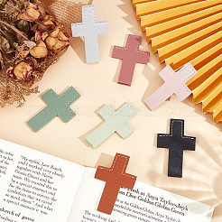 7Pcs 7 Colors Leather Bookmarks&nbsp;AJEW-CP0003-84