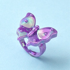 Valentines Day Gifts Kids Acrylic Rings&nbsp;RJEW-S618-M