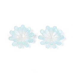 Flower Acrylic Bead Caps&nbsp;SACR-T017-50B
