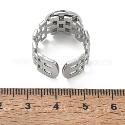 304 Stainless Steel Cuff Ring Components&nbsp;SA-CBA37BC-17C-P