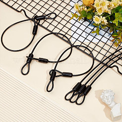 Iron Safety Cable Wire with Double Looped Ends&nbsp;TWIR-WH0008-03