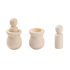 Wooden Jar Sets&nbsp;PW-WG90711-01