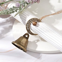 Iron Bell Pendant Decoration&nbsp;HJEW-JM02233