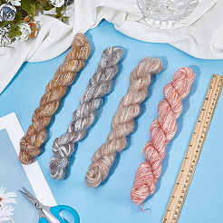 4 Rolls 4 Colors Gradient Mohair Yarn&nbsp;OCOR-CY0004-09A