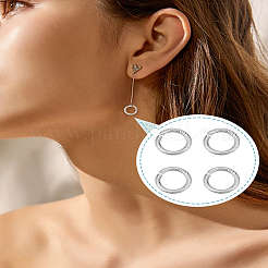 20Pcs 304 Stainless Steel Twisted Open Jump Rings&nbsp;STAS-LP0004-97