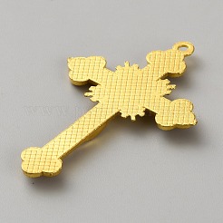 Zinc Alloy Enamel Pendants&nbsp;LS-FIND-WH20024-18G-01