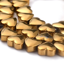 Non-magnetic Synthetic Hematite Beads Strands&nbsp;G-B014-10A-06