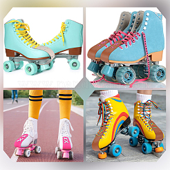 PU Leather Roller Skate Toe Guards&nbsp;FIND-CY0001-98A