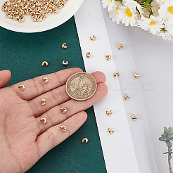150Pcs Brass Crimp Beads&nbsp;KK-ME0003-52B