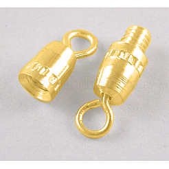 Brass Screw Clasps&nbsp;LS-KK68-G