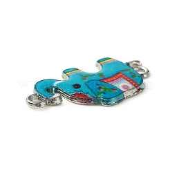 Zinc Alloy Connector Charms&nbsp;FIND-WH0108-91K