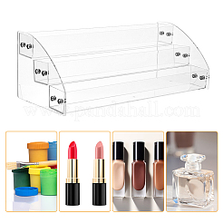 3-Tier Transparent Acrylic Nail Polish Organizer&nbsp;ODIS-WH0061-18A-1