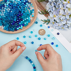 600Pcs 20 Styles Baking Paint Mixed Styles Glass Beads&nbsp;GLAA-ME0001-45