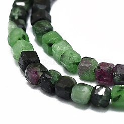 Natural Ruby in Zoisite Beads Strands&nbsp;G-E576-72