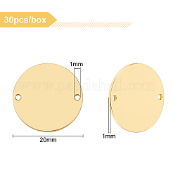 Smooth Brass Links&nbsp;KK-BC0001-50G