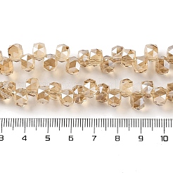 Pearl Luster Plated Electroplate Beads Strands&nbsp;EGLA-H104-09A-PL01