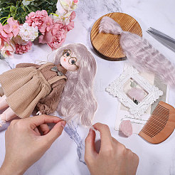 Artificial Wool Doll Wig Hair&nbsp;AJEW-WH0609-186F