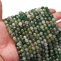 Natural African Jade Beads Strands&nbsp;G-RM25324-7mm