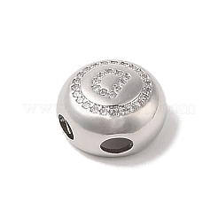 Rack Plating Brass & Cubic Zirconia Pendants&nbsp;KK-Z047-07P-D-RS
