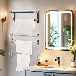 Aluminum Towel Rack for Bathroom&nbsp;FIND-TAC0050-03B