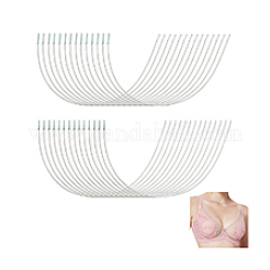 24Bags 2 Styles 304 Stainless Steel Bra Boning&nbsp;STAS-PH0006-94B