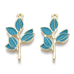 Alloy Enamel Pendants&nbsp;PALLOY-T056-30A