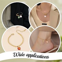 120Pcs Electroplate Opaque Glass Charms&nbsp;FIND-HY0001-36