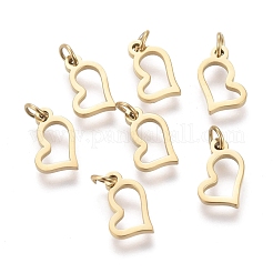 Ion Plating(IP) 304 Stainless Steel Charms&nbsp;STAS-H100-29G