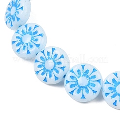 Czech Pressed Glass Beads&nbsp;GLAA-I061-46