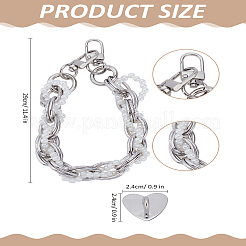 Aluminum Link Chains for Phone Case Decoration&nbsp;AJEW-LP0005-20P