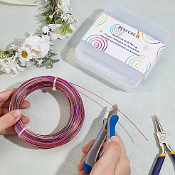 1 Roll Gradient Color Aluminum Wire&nbsp;AW-BC0003-38B
