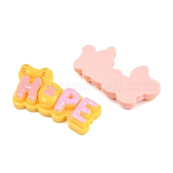 Bowknot Opaque Resin Cabochons&nbsp;CRES-I051-01