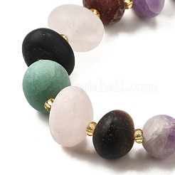 Natural Mixed Gemstone Beads Strands&nbsp;G-H312-A01-A