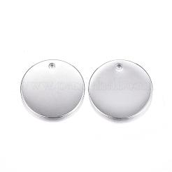 Tarnish Resistant 201 Stainless Steel Stamping Blank Tag Pendants&nbsp;STAS-F084-01P
